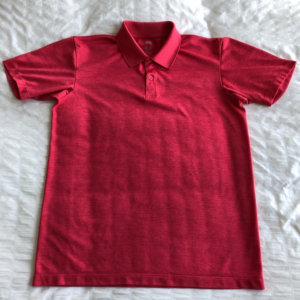 Uniqlo Men’s Polo - Fuchsia (Pink)